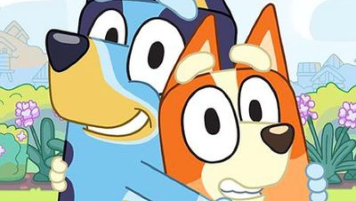 6 imágenes bonitas de Bluey y Bingo para imprimir y colorear