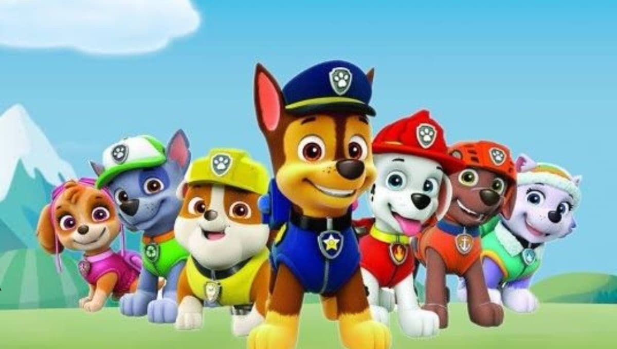 Plantillas bonitas de los Paw Patrol para hacer stickers de WhatsApp