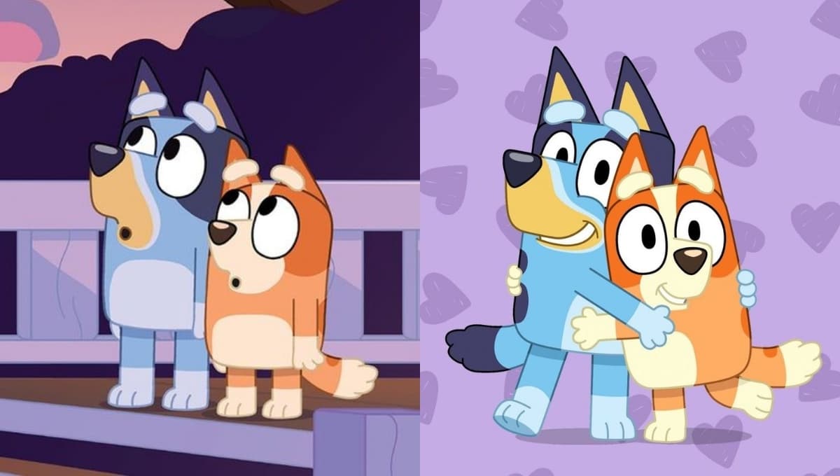Stickers de Bluey y Bingo para imprimir: etiquetas para forrar cuadernos