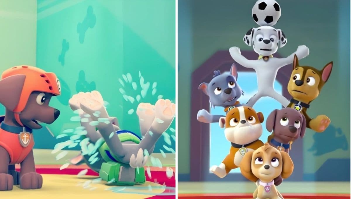 Stickers de los cachorros de Paw Patrol divertidos para compartir en Semana Santa 2024
