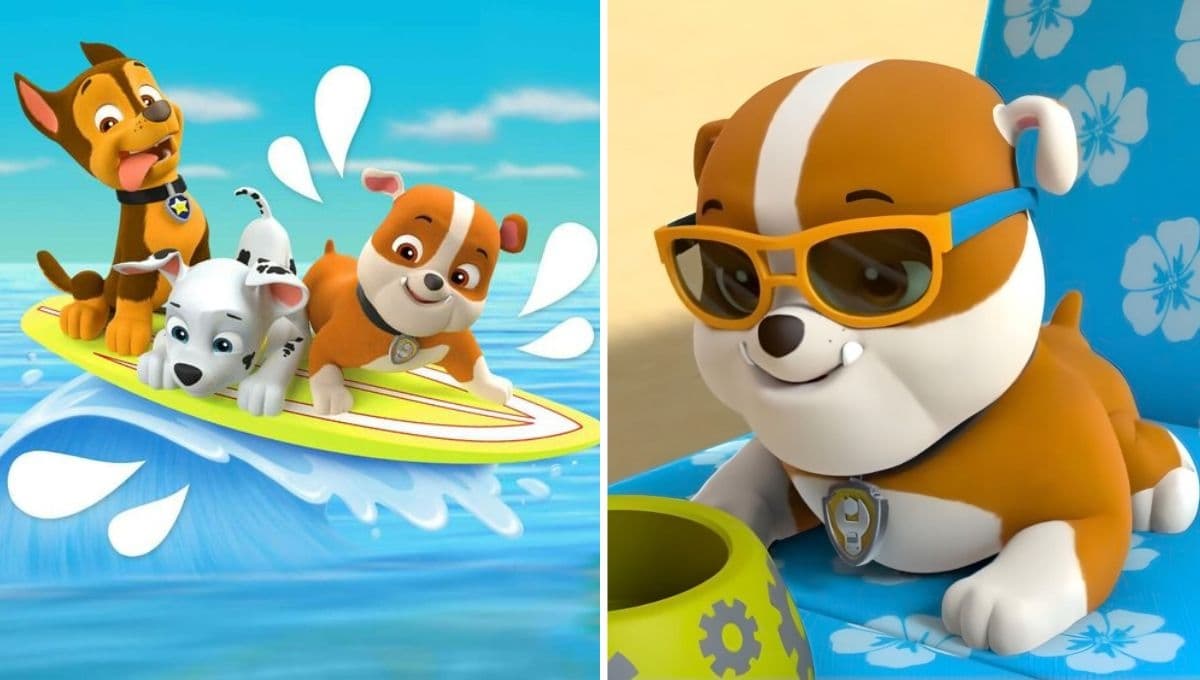Stickers de Paw Patrol de vacaciones para compartir en Semana Santa: estampas divertidas