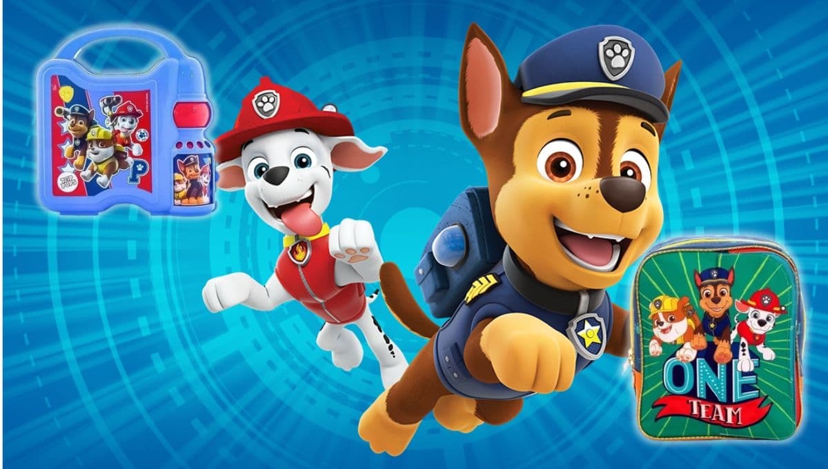Lonchera de Paw Patrol: 5 modelos con descuento en Mercado Libre