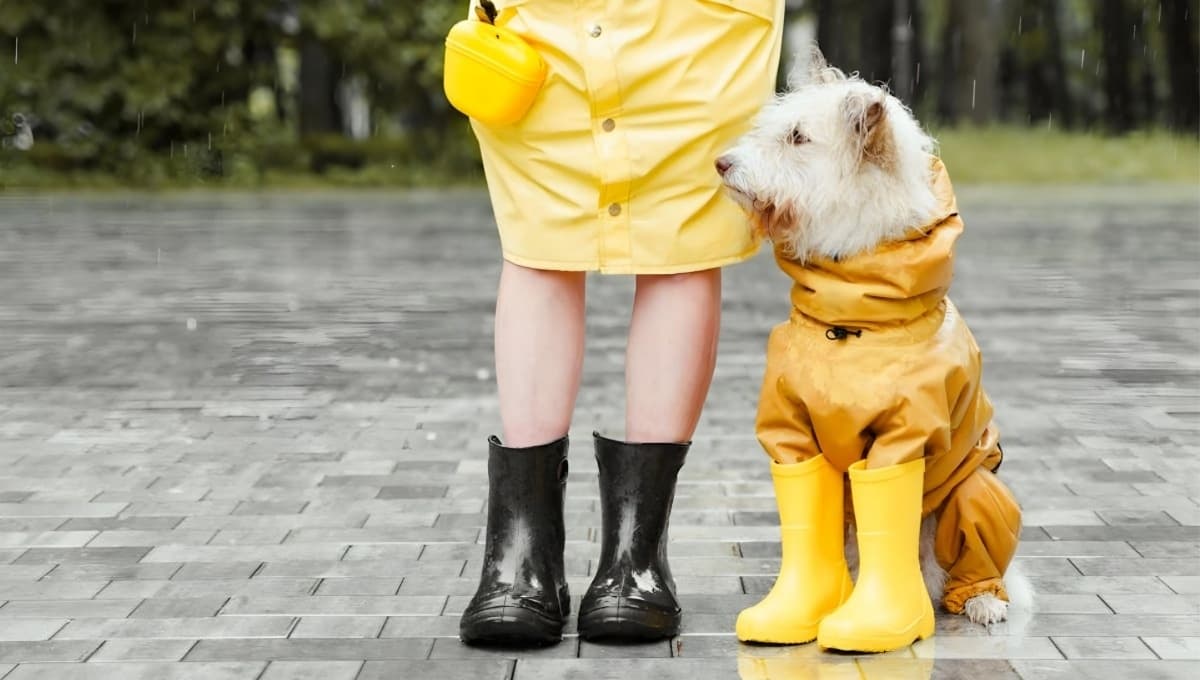 Los mejores accesorios para cuidar a tu perro de la lluvia