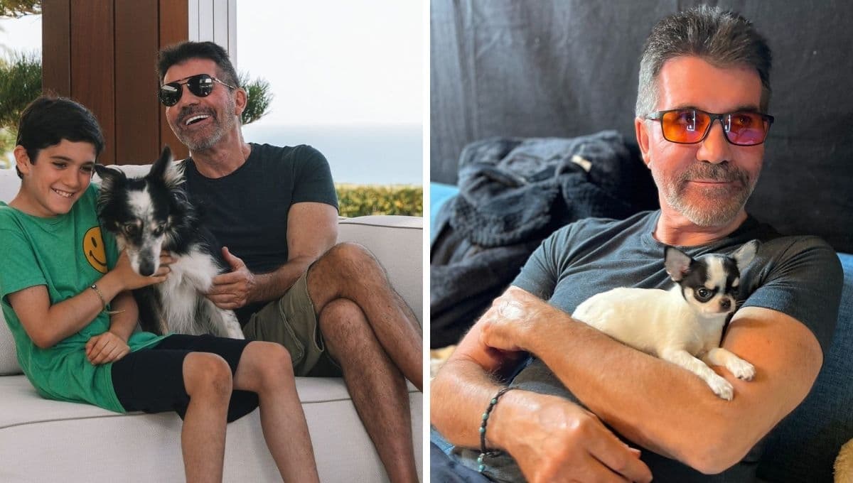 Así luce la mascota clonada del conductor Simon Cowell