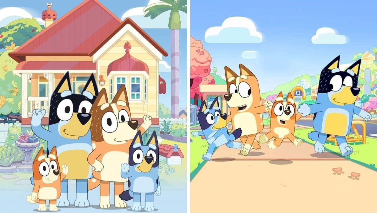Dibujos para colorear de Bluey: 5 plantillas para imprimir