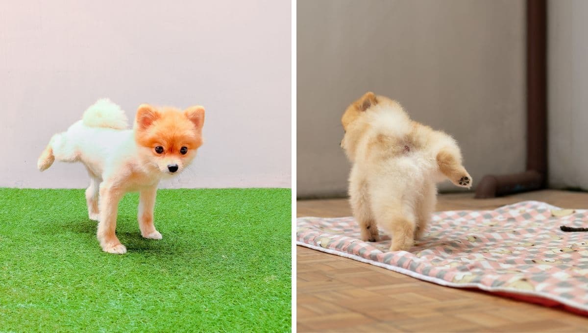 ¿Qué significa que mi perro me orine los pies?