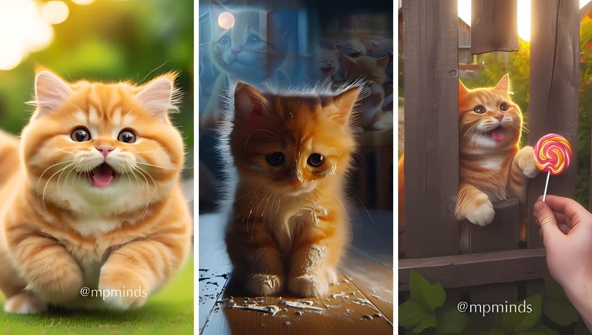 Conoce al gato hecho con IA que ya es viral en TikTok