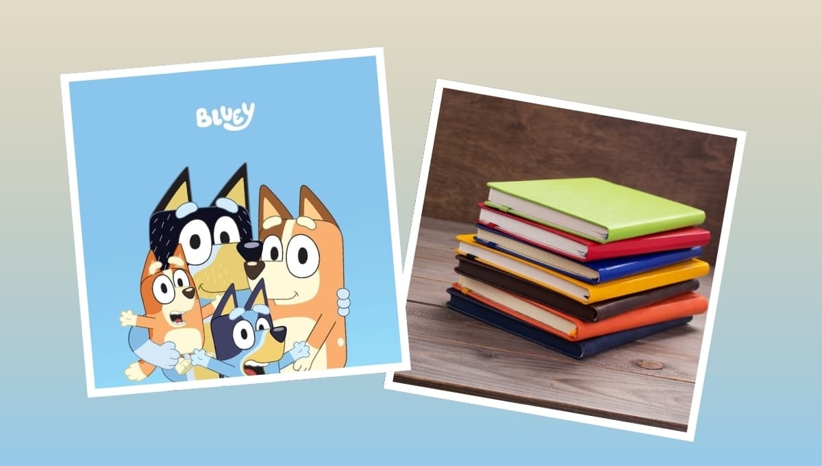 Bluey: Modelos de cuadernos para el regreso a clases