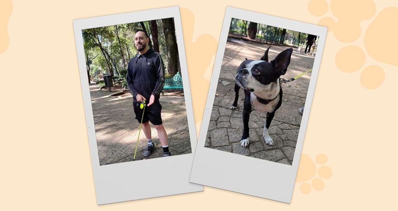 Esta es la historia de Alberto y cómo descubrió que su perrita Roxy es sorda