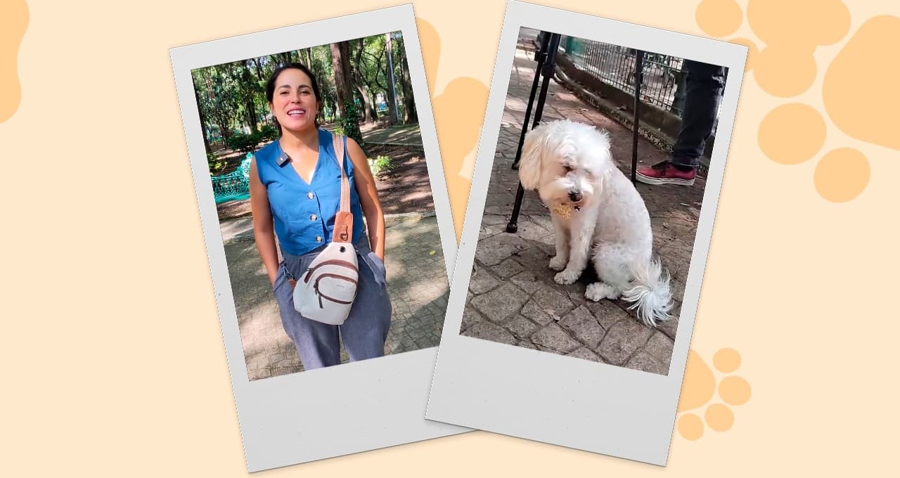 Karla adoptó a Isabella y, sin saberlo, la rescató del maltrato animal