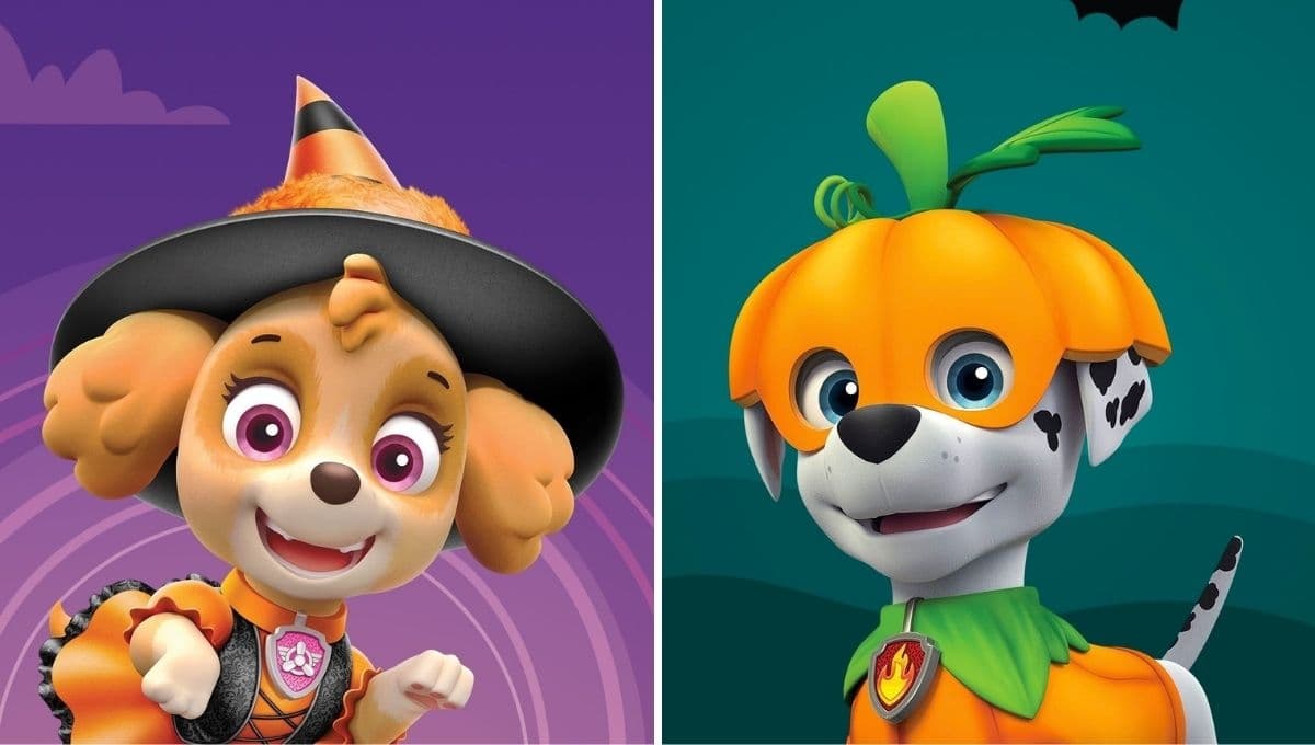 Paw Patrol: Fondos de pantalla de Halloween para celular