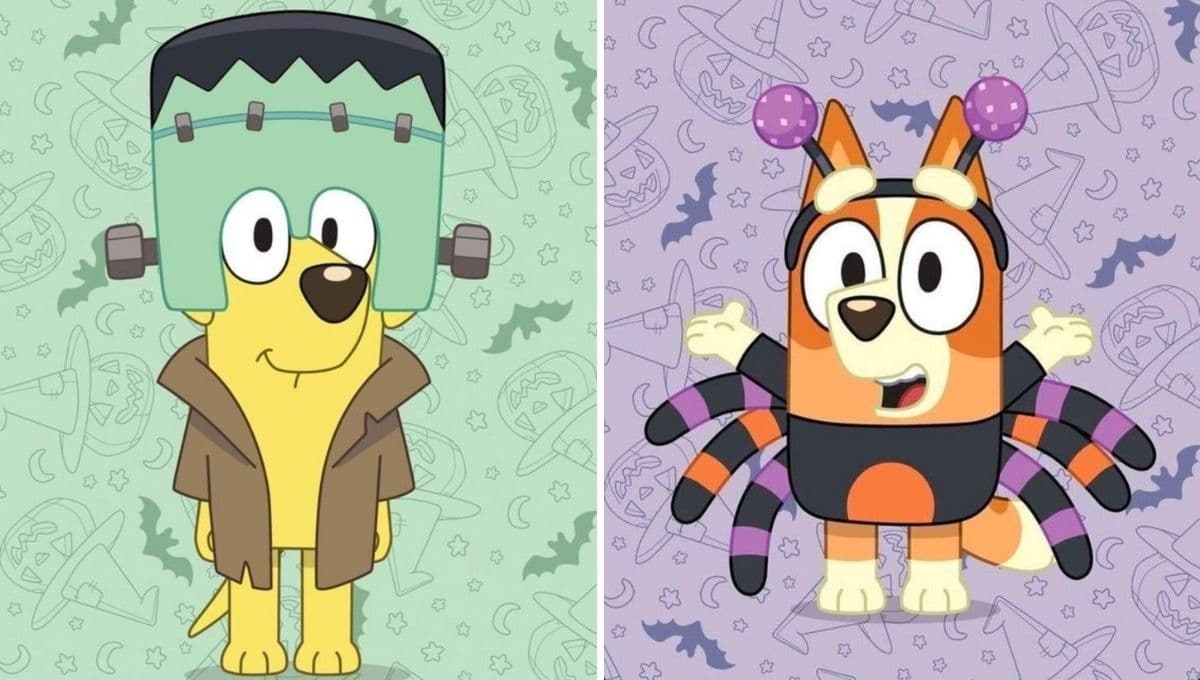 Bluey: Fondos de pantalla de Halloween para celular
