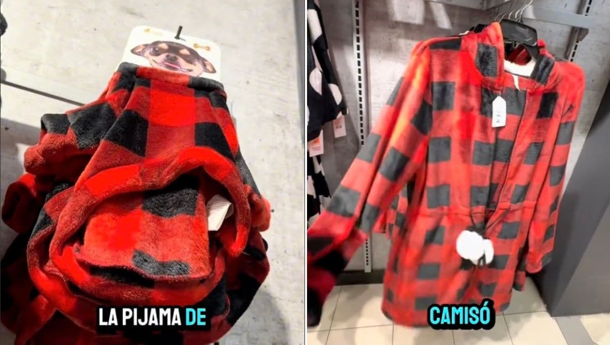 Cuidado con el Perro lanza pijamas para combinar con tu perrito y vestirte igual: este es su precio