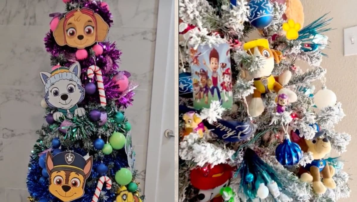 Ideas para decorar tu árbol de Navidad de Paw Patrol y sorprender a tus hijos