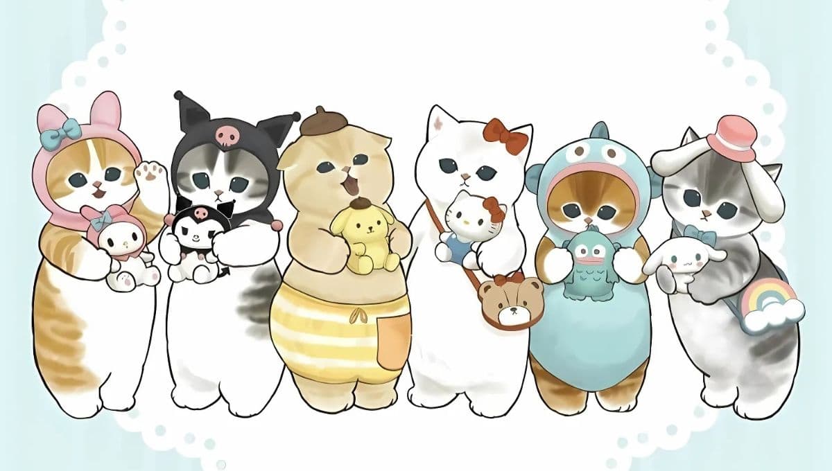 5 plantillas de gatos con ropa para imprimir y vestirlos a tu gusto