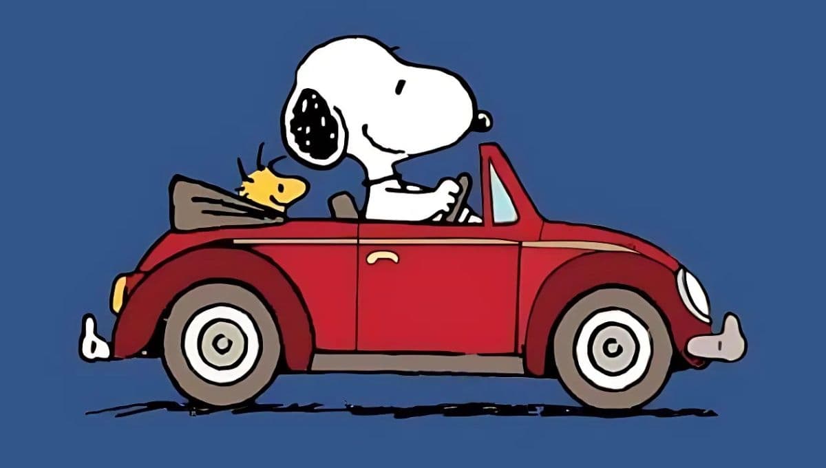 5 plantillas kawaii para colorear e imprimir de Snoopy