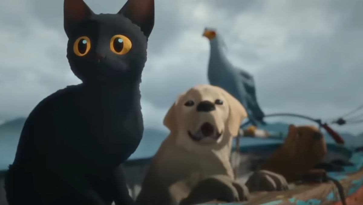 ¿Qué animales son los de la película Flow?