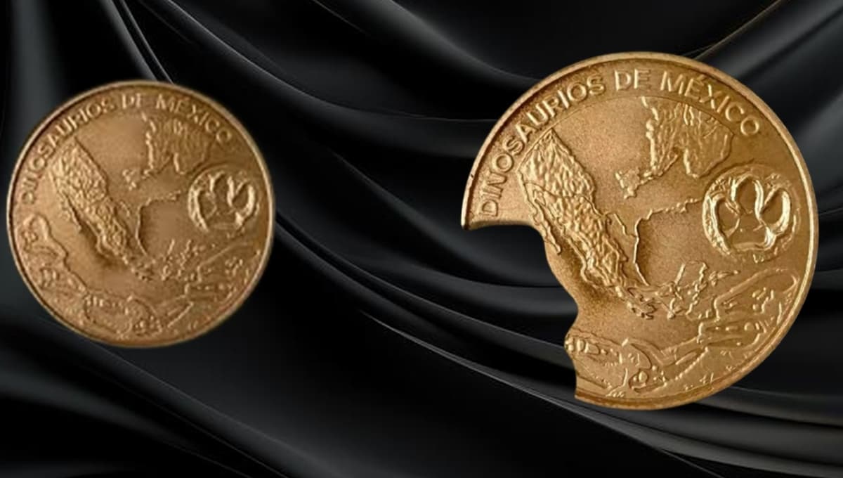 Exhiben a la Casa de Moneda de México por supuesto plagio en diseño de dinosaurios
