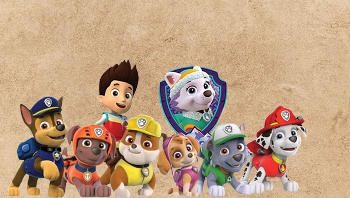 Plantillas de Paw Patrol para editar gratis