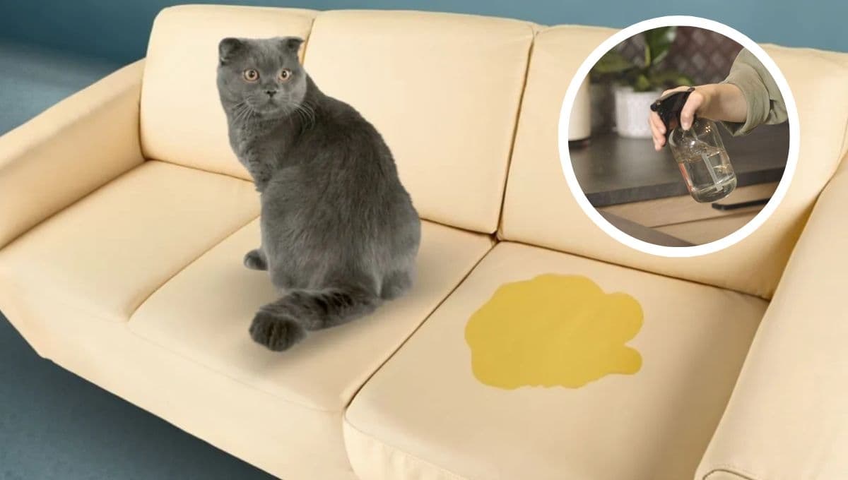 Repelente casero para evitar que los gatos se orinen en todos lados