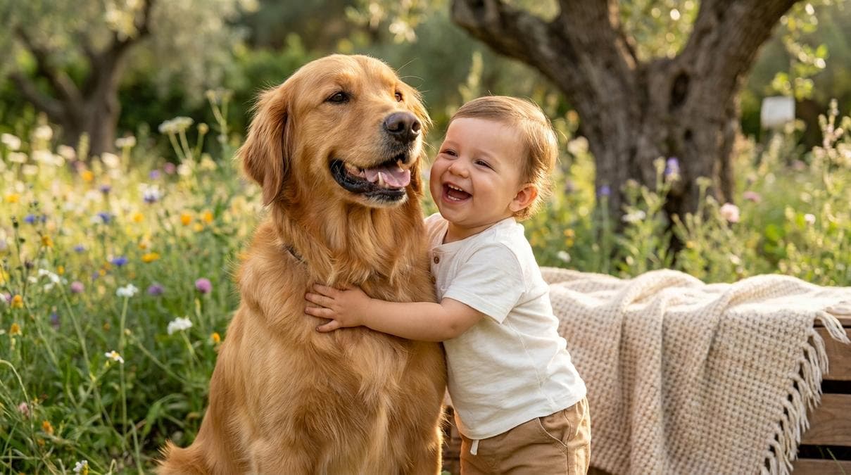 5 Razas de Perro Amables Ideales para Niños Pequeños